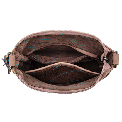 MW1335-8330  Montana West Embossed Collection Crossbody Bag