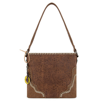 MW1335G-918  Montana West Embossed Collection Hobo Shoulder Bag