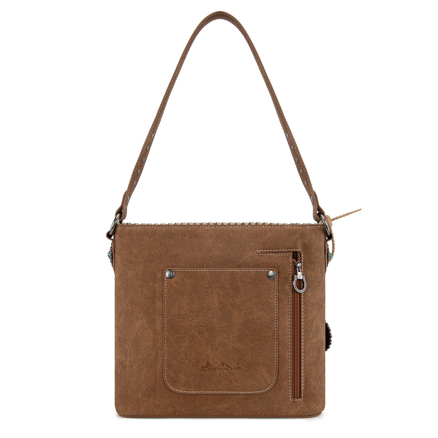 MW1335G-918  Montana West Embossed Collection Hobo Shoulder Bag