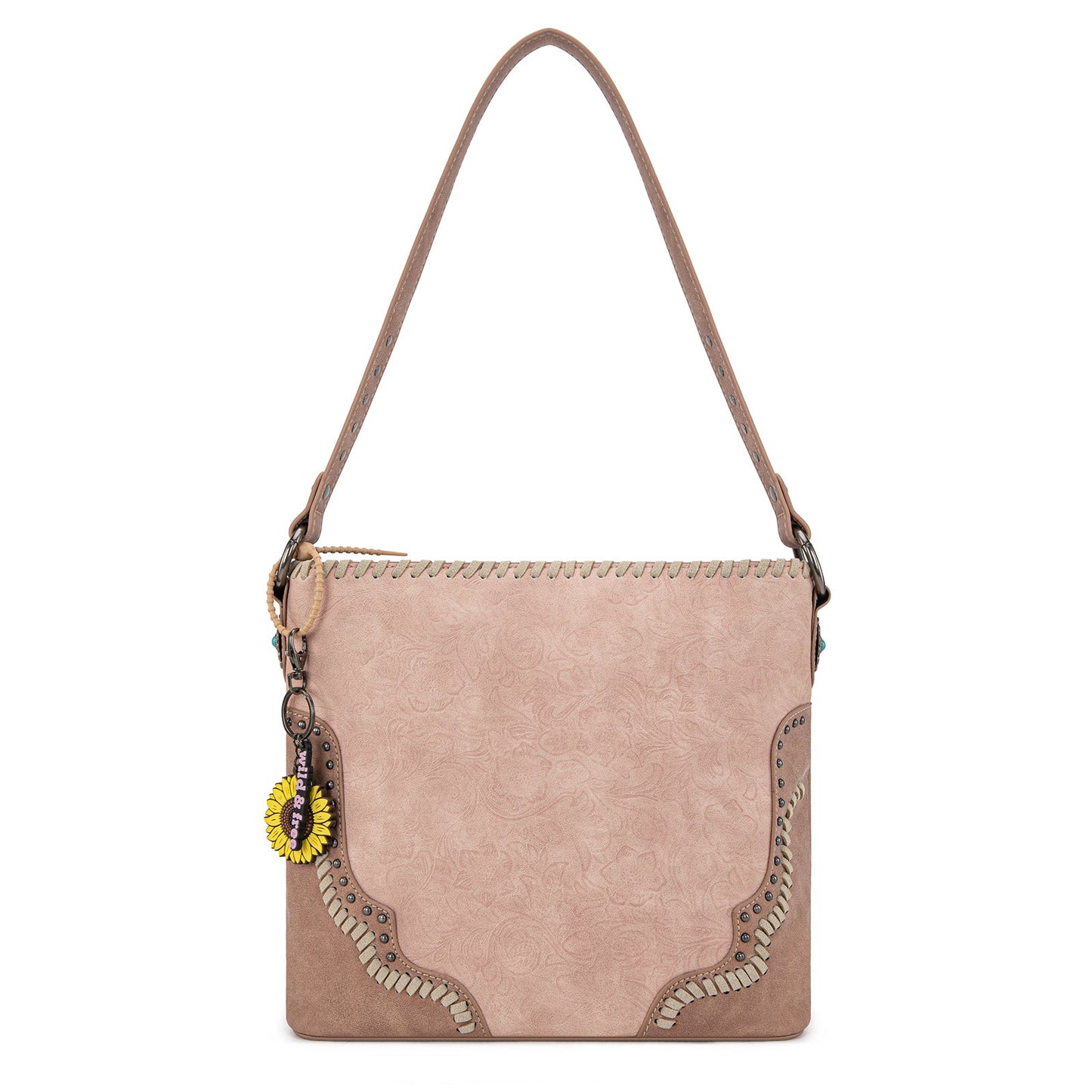 MW1335G-918  Montana West Embossed Collection Hobo Shoulder Bag