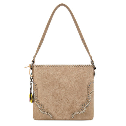 MW1335G-918  Montana West Embossed Collection Hobo Shoulder Bag
