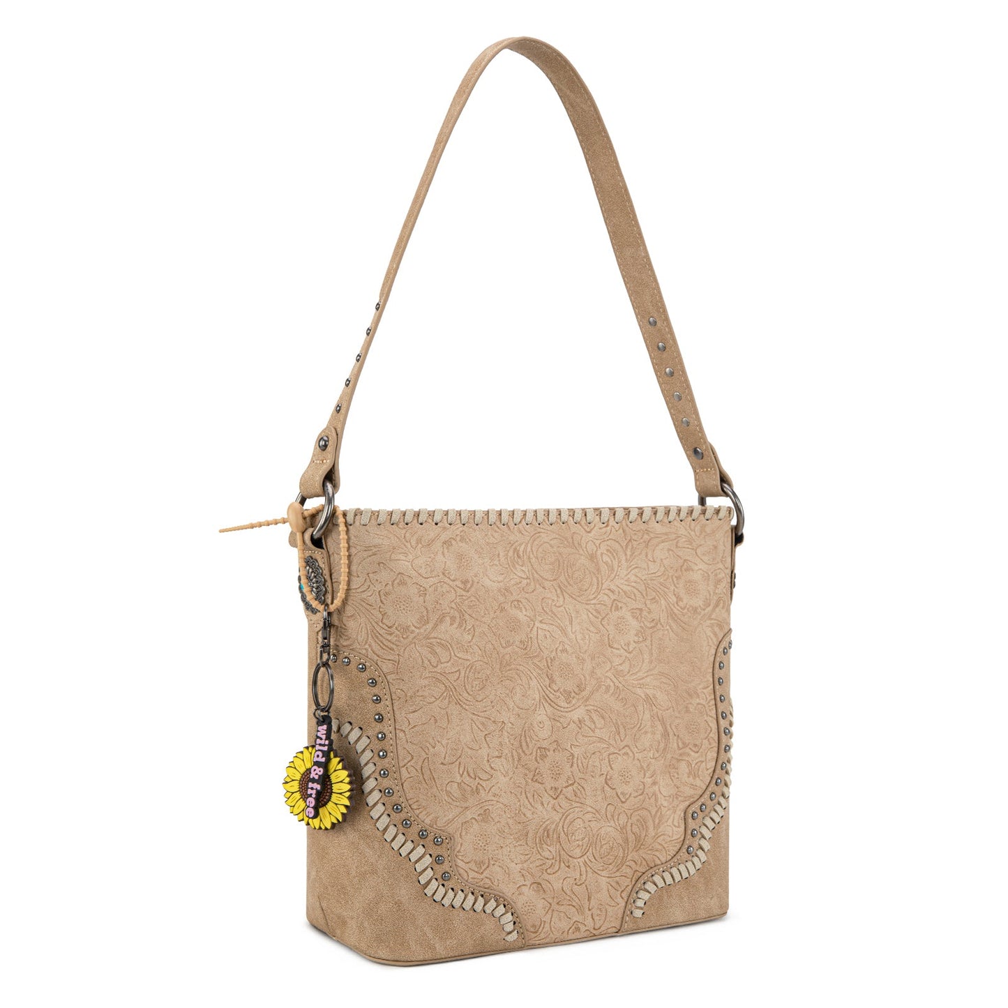 MW1335G-918  Montana West Embossed Collection Hobo Shoulder Bag