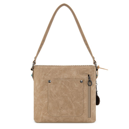 MW1335G-918  Montana West Embossed Collection Hobo Shoulder Bag