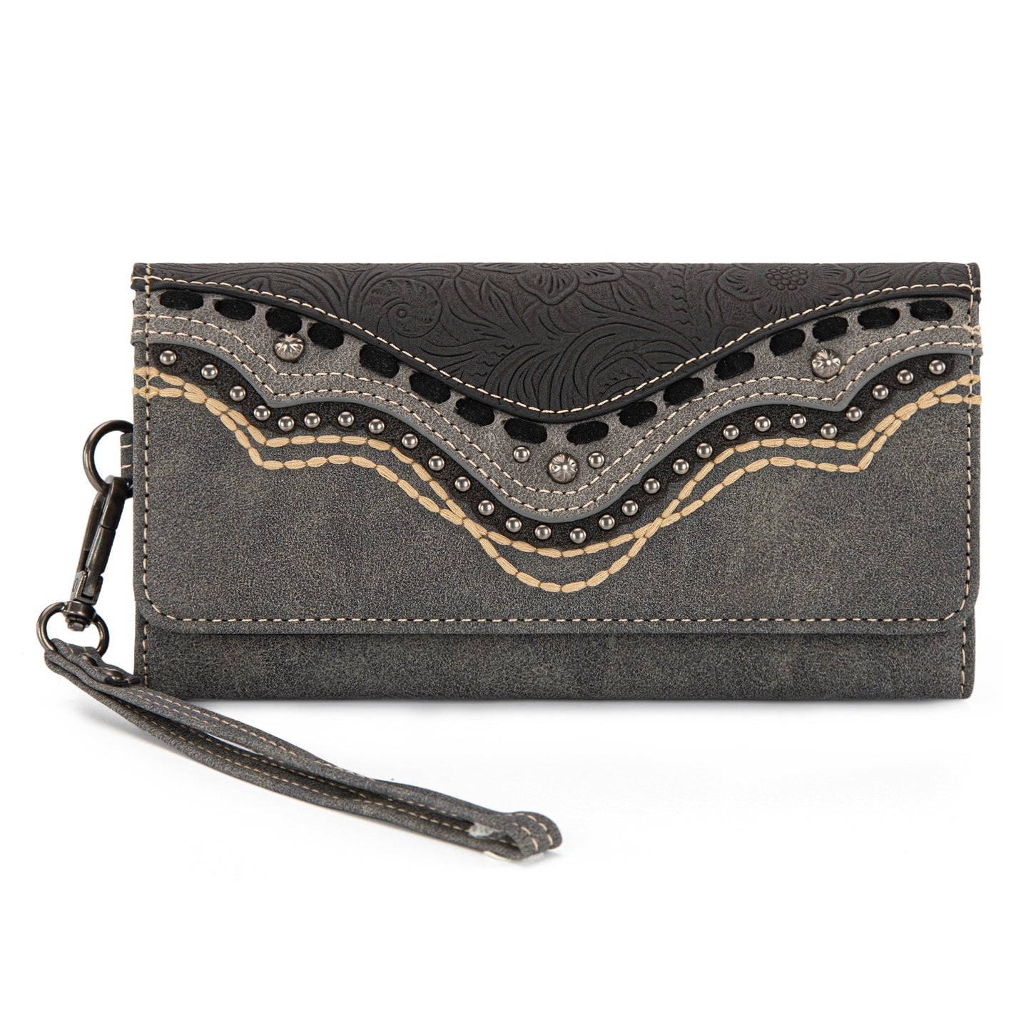 MW1340-W002 Montana West Embossed Collection Wallet