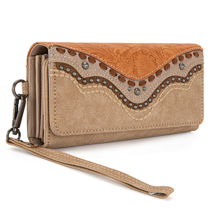 MW1340-W002 Montana West Embossed Collection Wallet