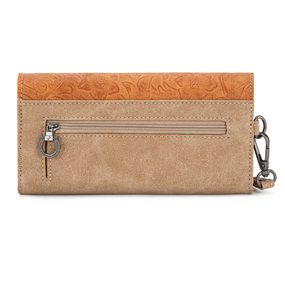 MW1340-W002 Montana West Embossed Collection Wallet