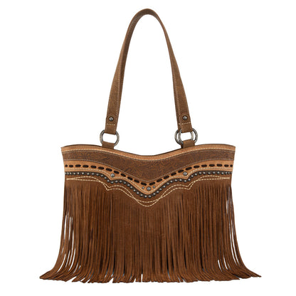 MW1340G-8317 Montana West Fringe Collection Concealed Carry Tote