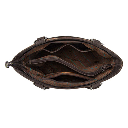 MW1340G-8317 Montana West Fringe Collection Concealed Carry Tote