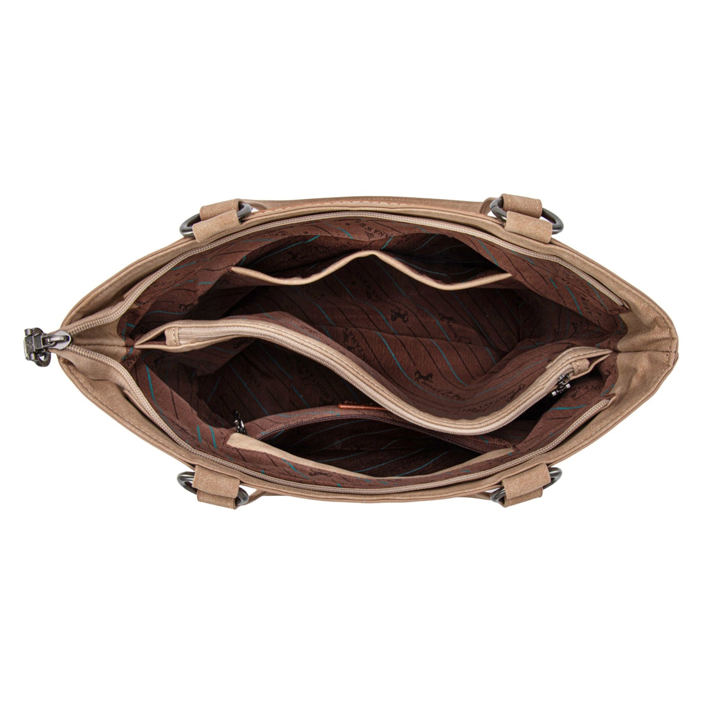 MW1340G-8317 Montana West Fringe Collection Concealed Carry Tote