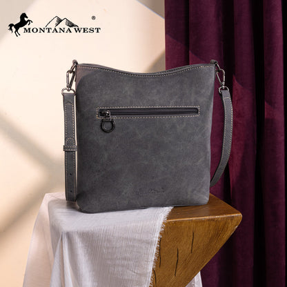 MW1340G-9360   Montana West Fringe Collection Crossbody