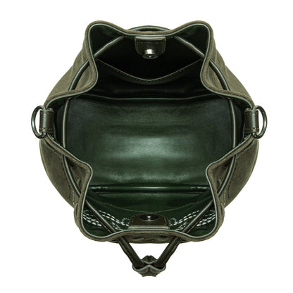 MW1341-8311 Montana West Boot Stitch Fringe Drawstring Crossbody Bag