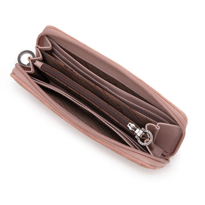 MW1341-W022   Montana West Boot Stitch Wallet