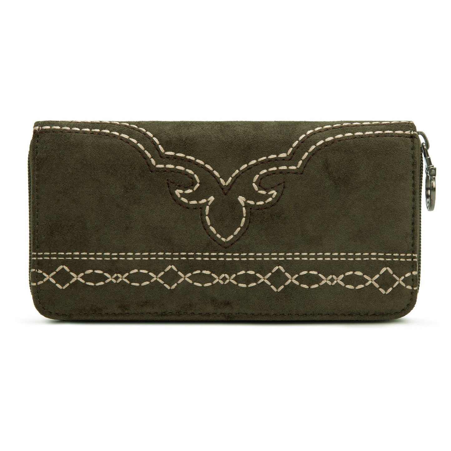 MW1341-W022   Montana West Boot Stitch Wallet