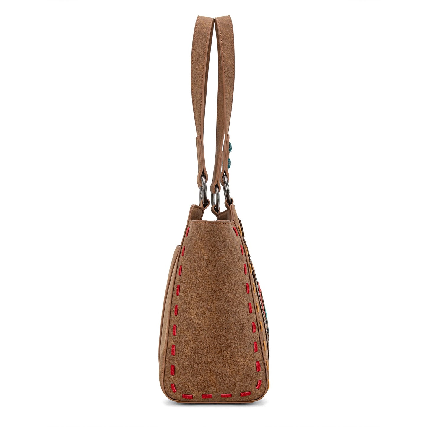 MW1348-8250  Montana West Embroidered Tote Bag