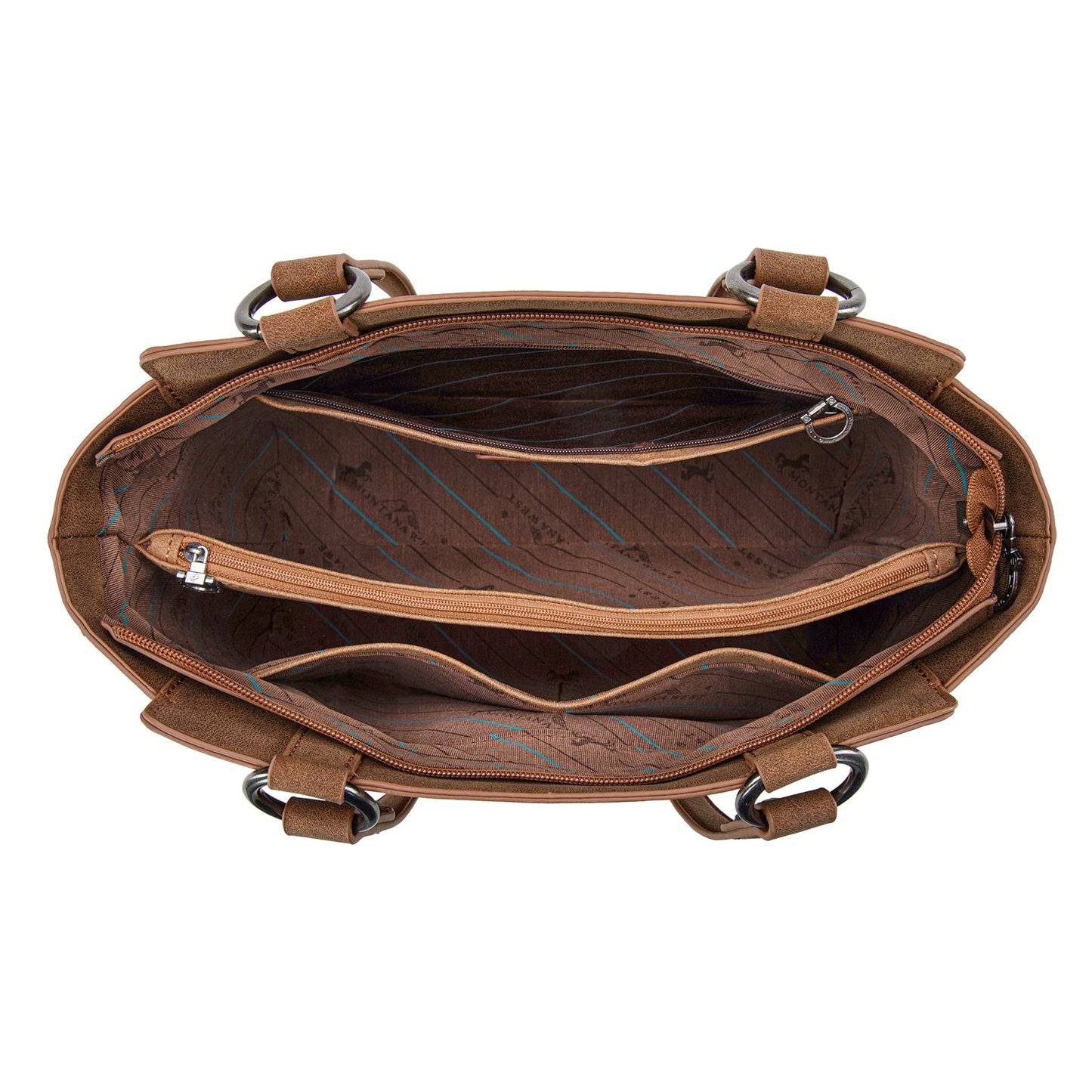 MW1348-8250  Montana West Embroidered Tote Bag