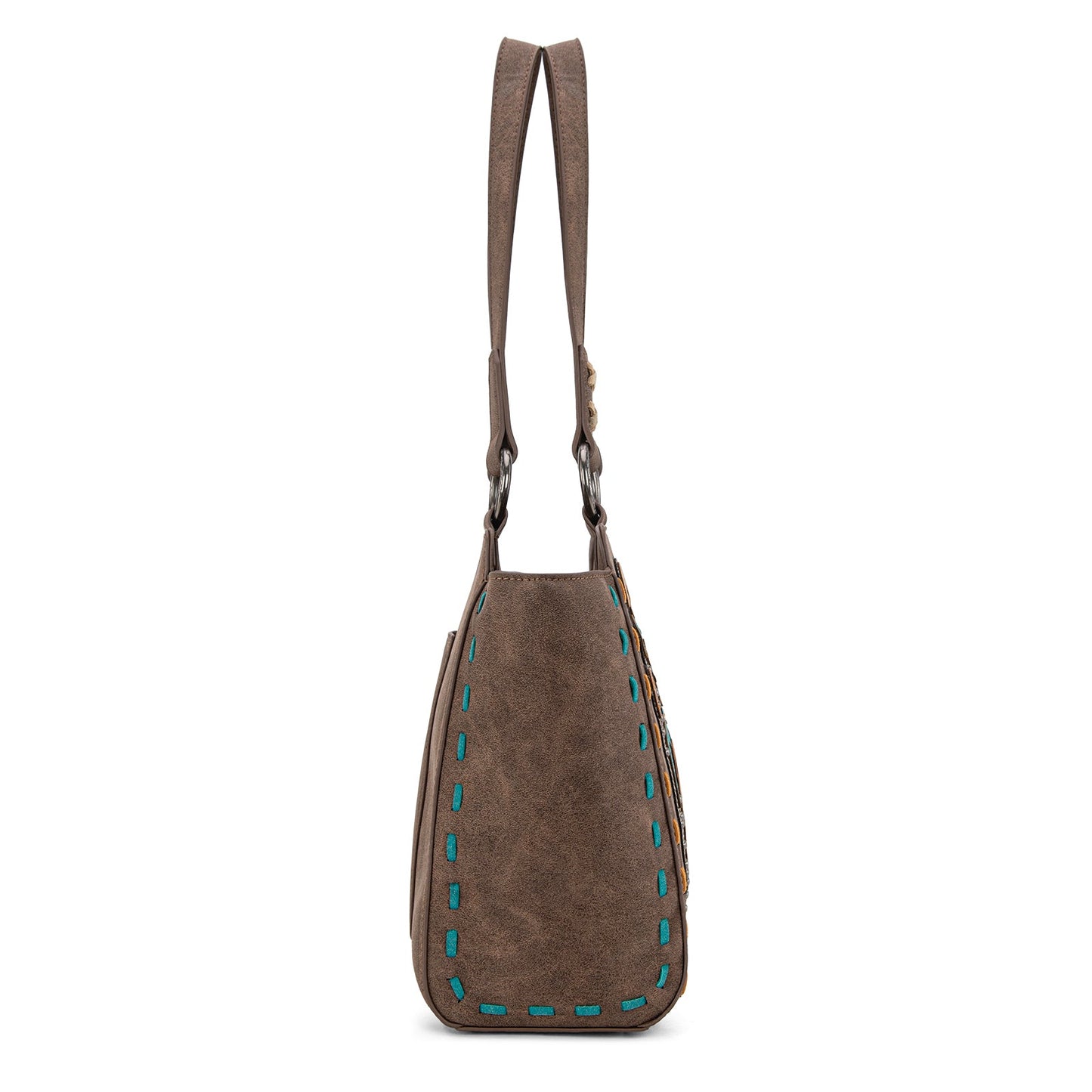 MW1348-8250  Montana West Embroidered Tote Bag
