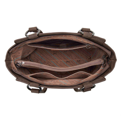 MW1348-8250  Montana West Embroidered Tote Bag