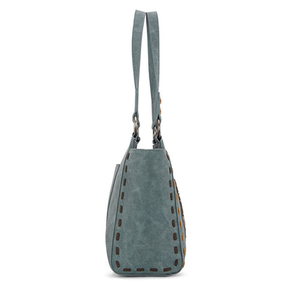 MW1348-8250  Montana West Embroidered Tote Bag