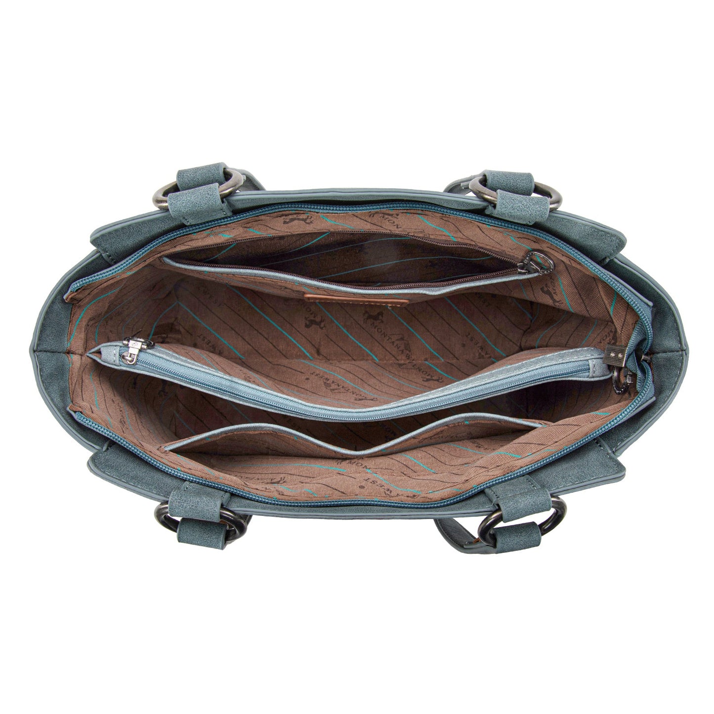 MW1348-8250  Montana West Embroidered Tote Bag