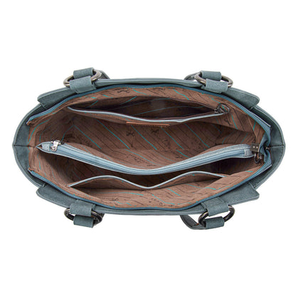 MW1348-8250  Montana West Embroidered Tote Bag