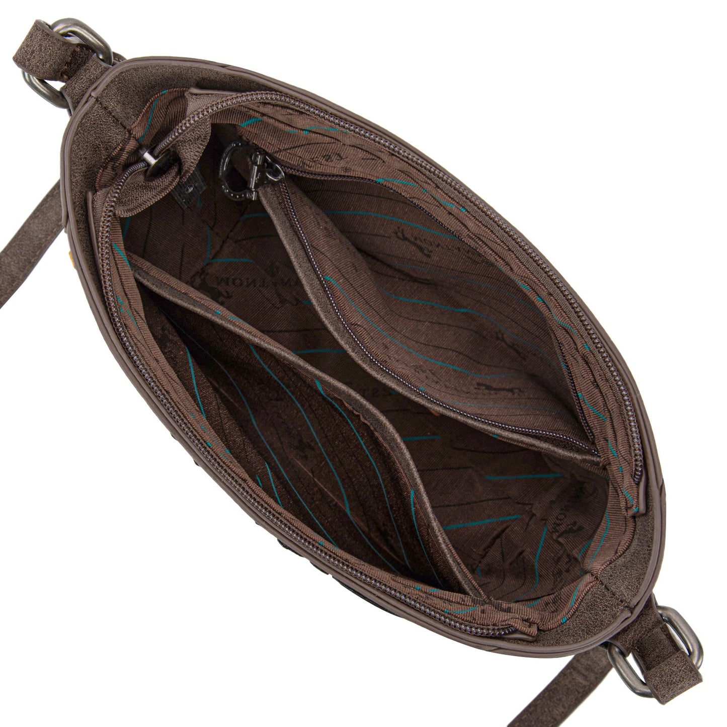 MW1348-8360  Montana West Embroidered Crossbody