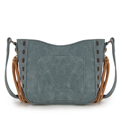 MW1348-8360  Montana West Embroidered Crossbody