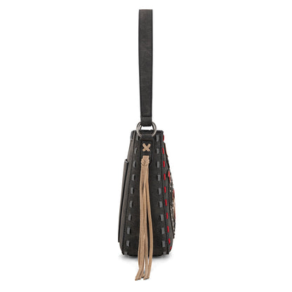 MW1348-918  Montana West Embroidered Hobo Bag