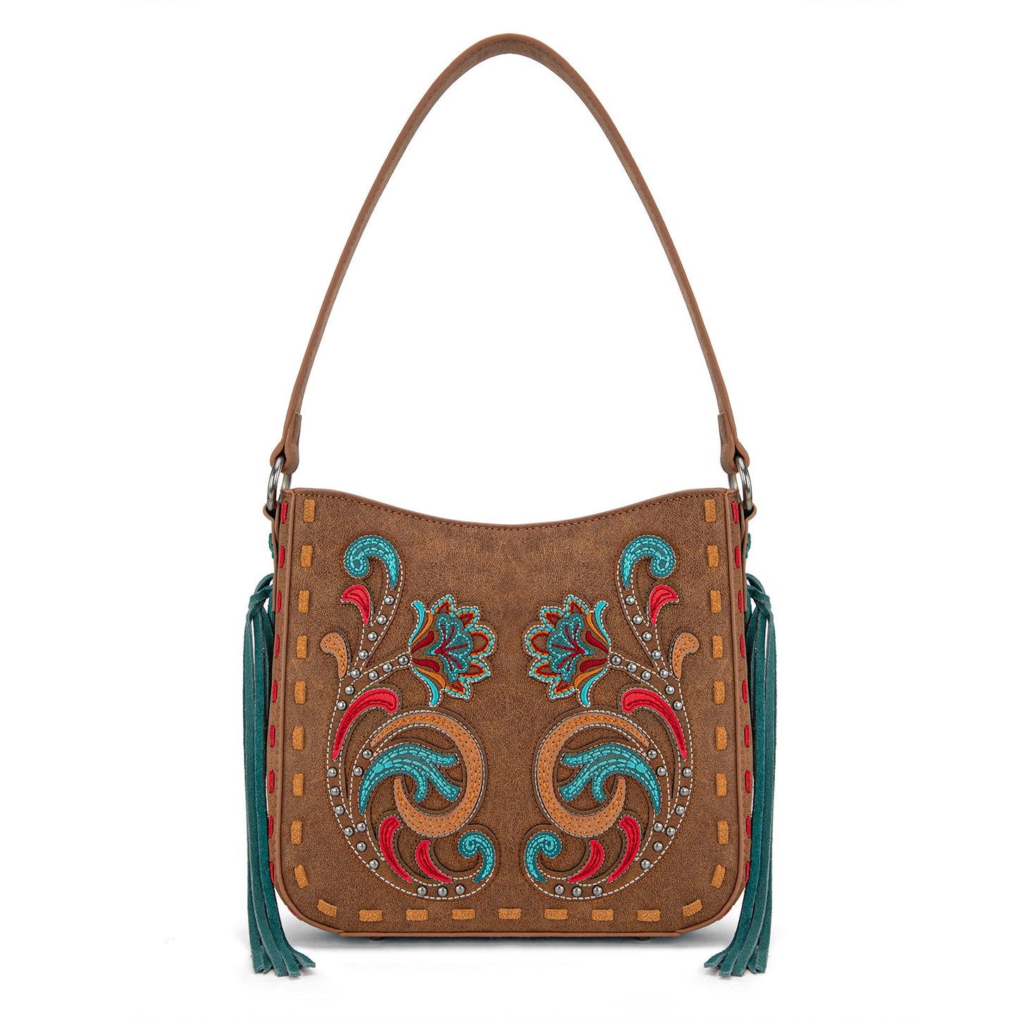 MW1348-918  Montana West Embroidered Hobo Bag