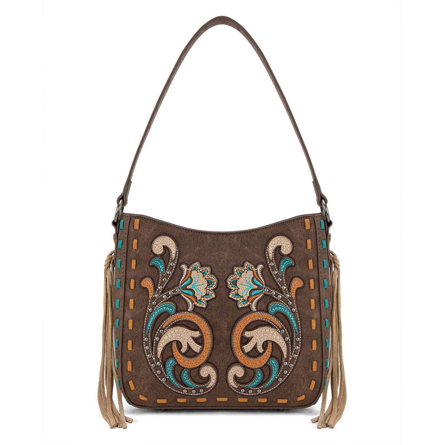 MW1348-918  Montana West Embroidered Hobo Bag