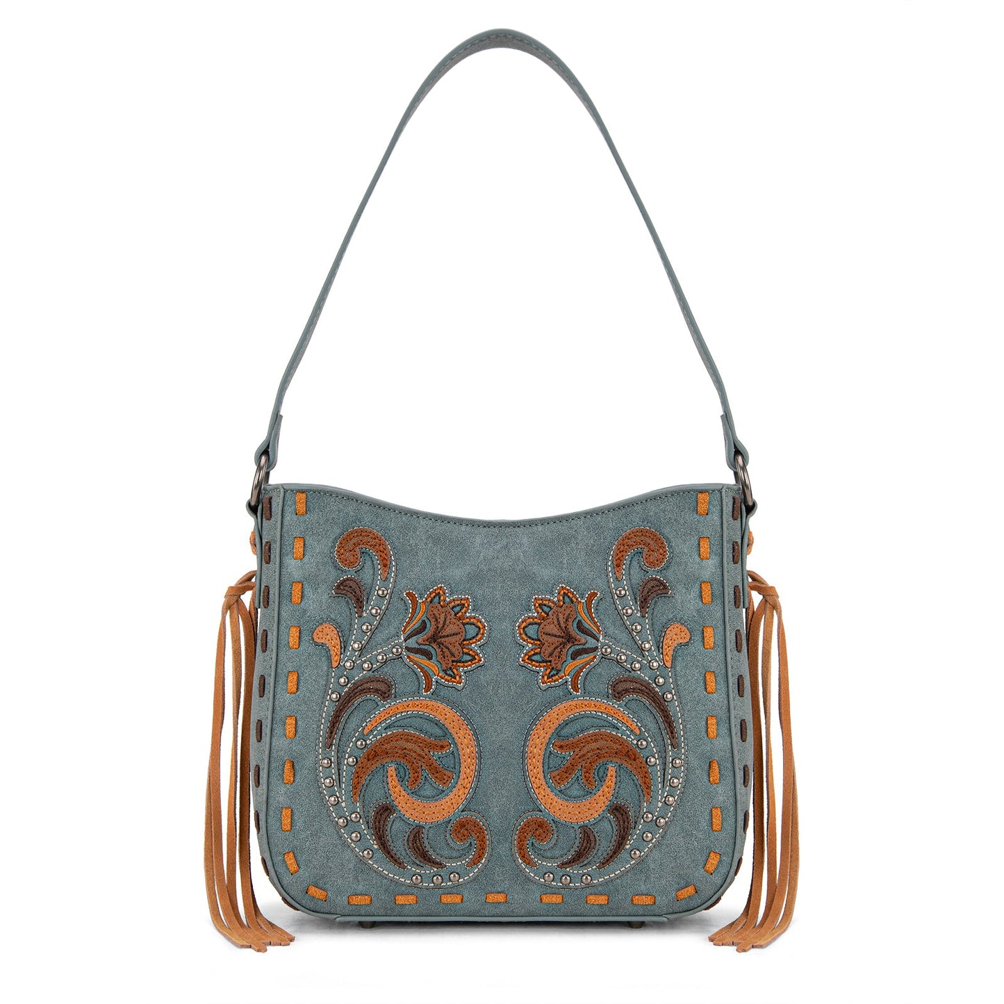 MW1348-918  Montana West Embroidered Hobo Bag
