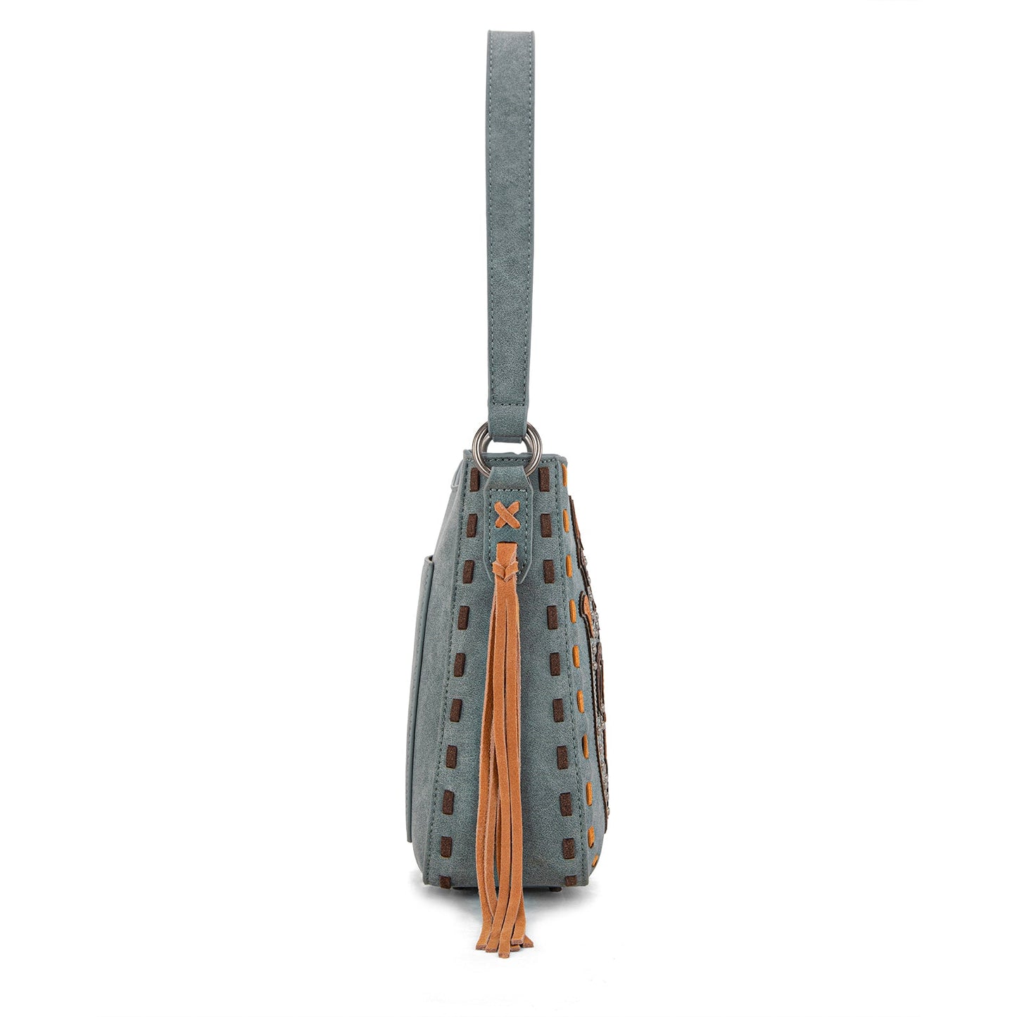 MW1348-918  Montana West Embroidered Hobo Bag