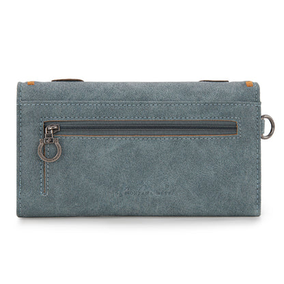 MW1348-W002 Montana West Embroidered Collection Wallet