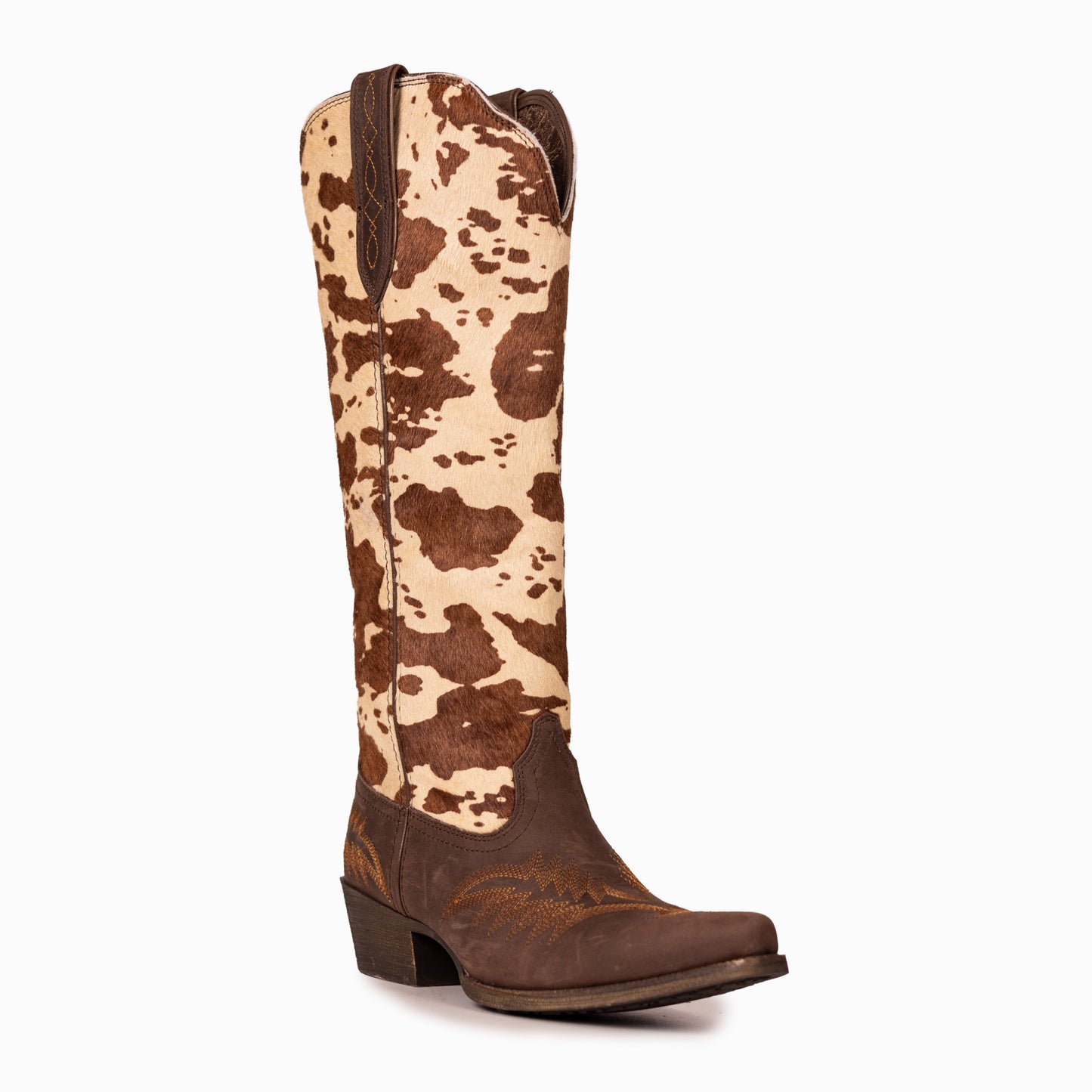 Montana West Women's Western Cowgirl Boots - Full Grain Leather, Snip Toe MWB6040