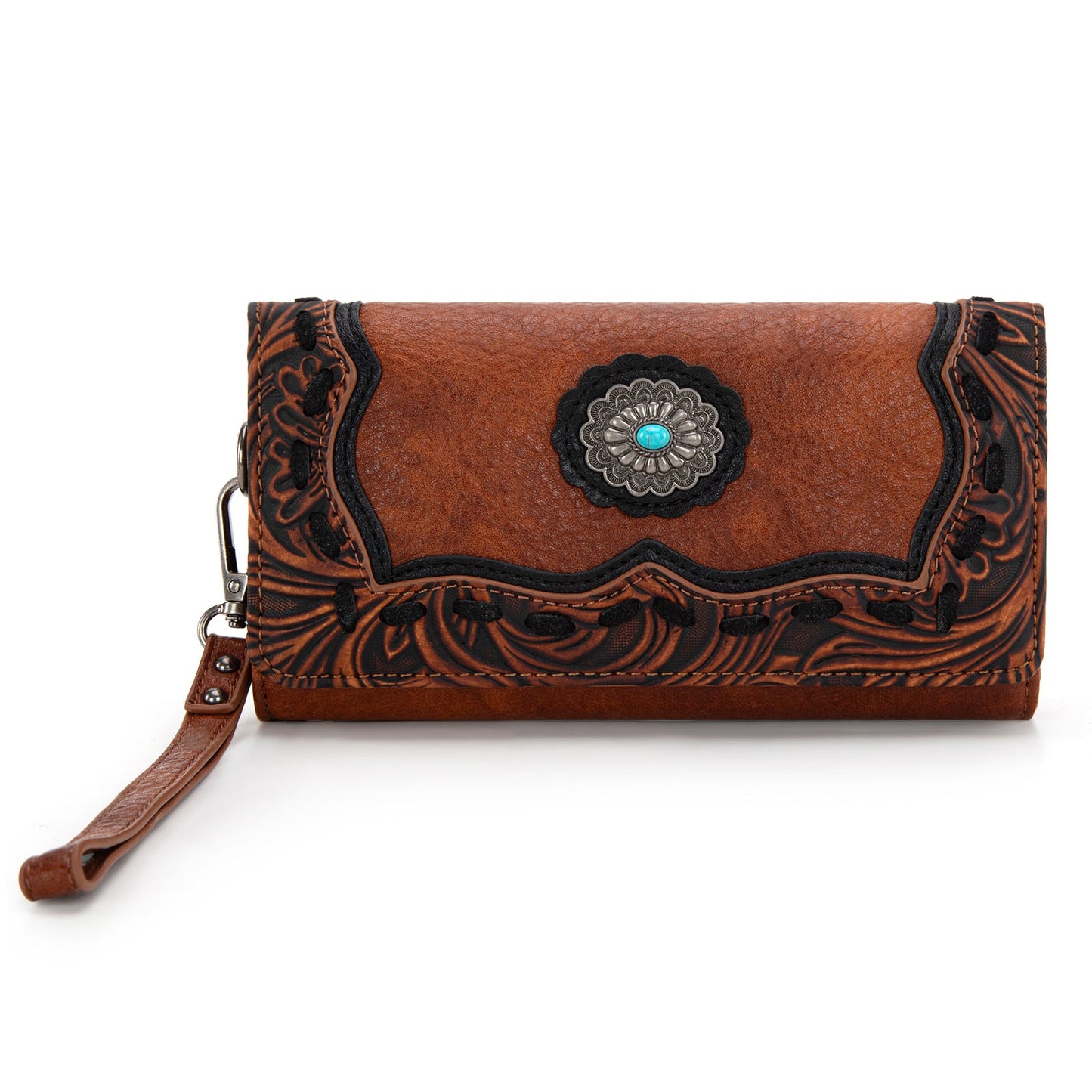 TR192-W002  Trinity Ranch Concho Collection Wallet
