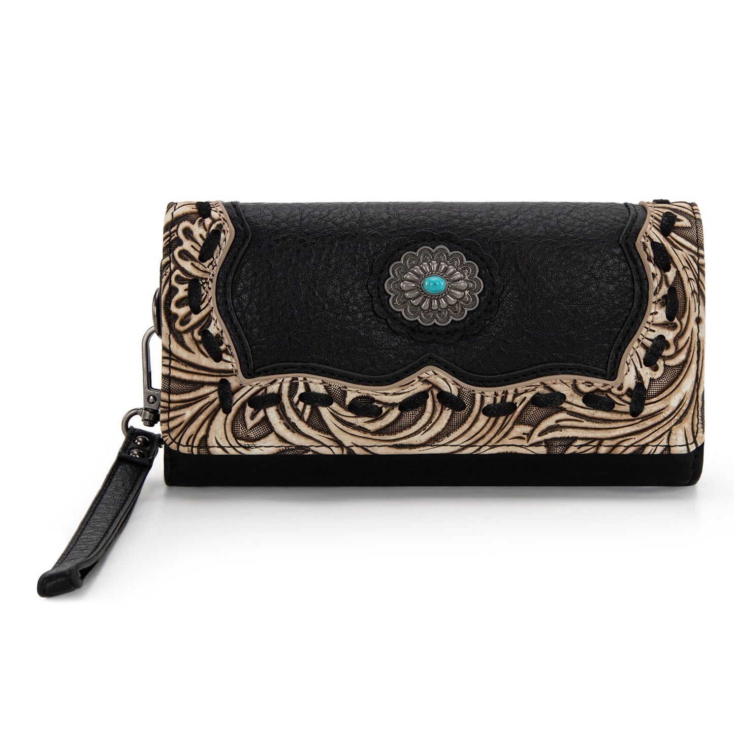 TR192-W002  Trinity Ranch Concho Collection Wallet