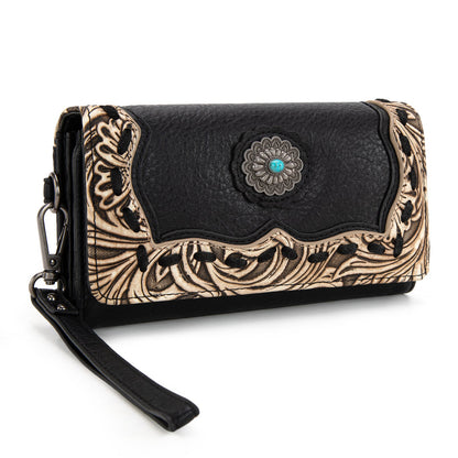TR192-W002  Trinity Ranch Concho Collection Wallet
