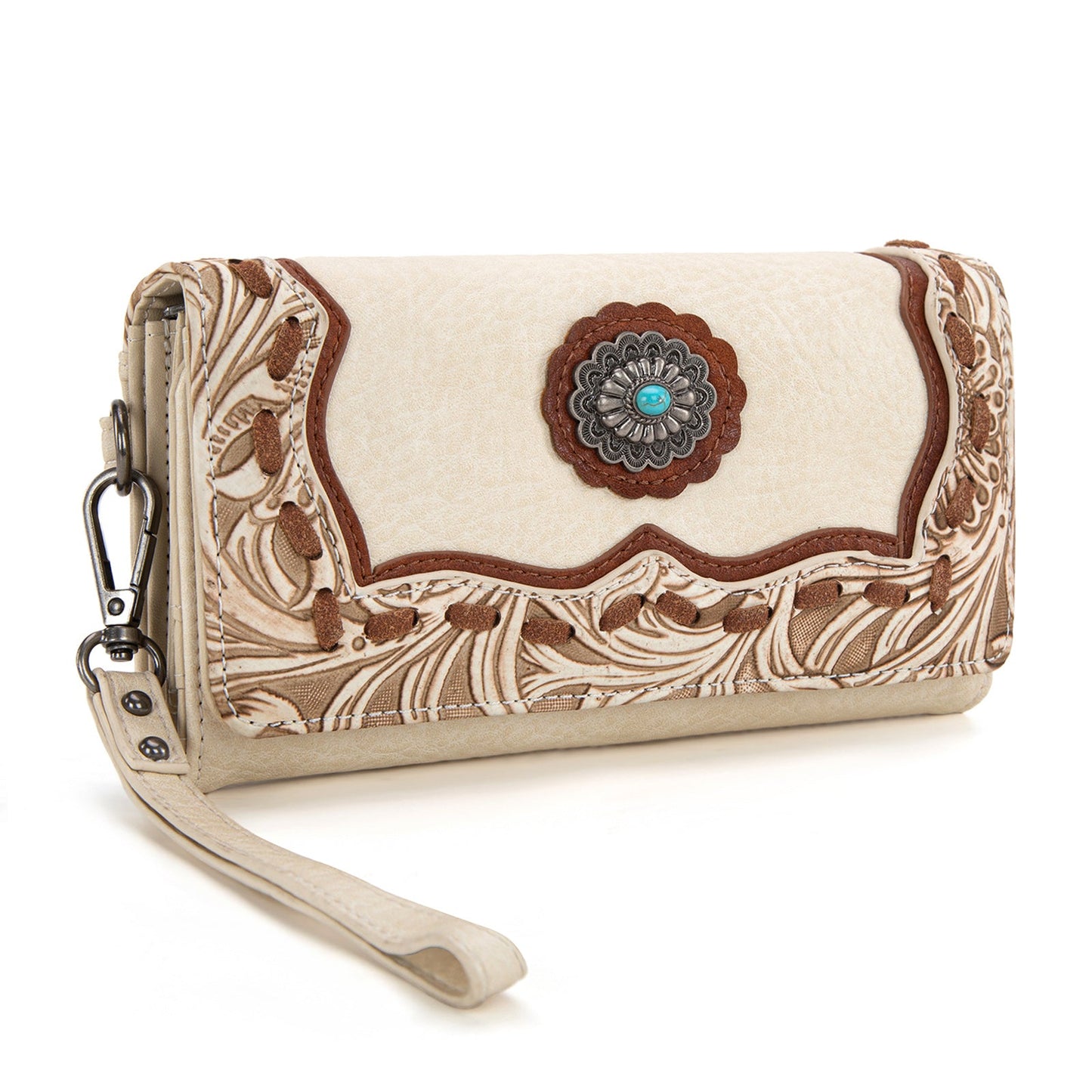 TR192-W002  Trinity Ranch Concho Collection Wallet