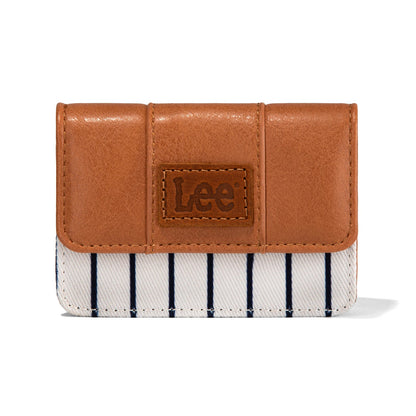 LEE56-005   Lee Striped Collection Small Wallet