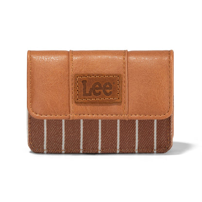 LEE56-005   Lee Striped Collection Small Wallet