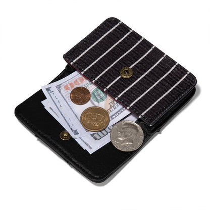 LEE56-005   Lee Striped Collection Small Wallet