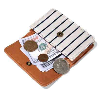 LEE56-005   Lee Striped Collection Small Wallet