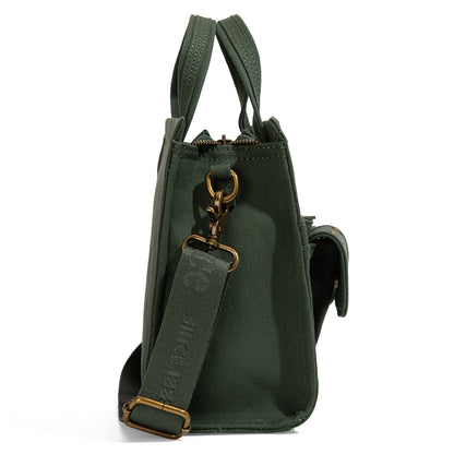 LEE53-001   LEE  Waxed Canvas Tote/Crossbody