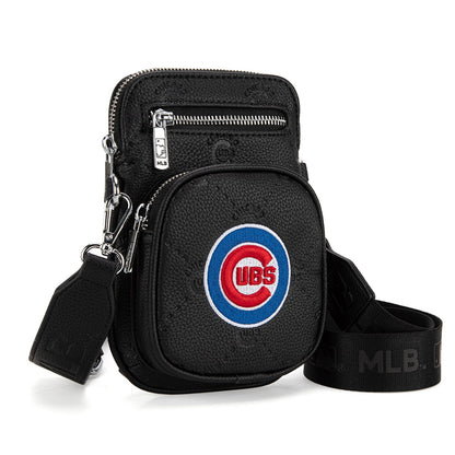 MLB-CU25-325  MLB Chicago Cubs Team  Shoulder Bag/ Crossbody Bag