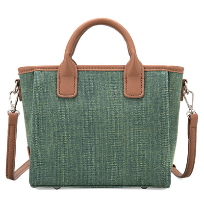 LEE45-346  LEE Denim Canvas Mini Tote/Crossbody