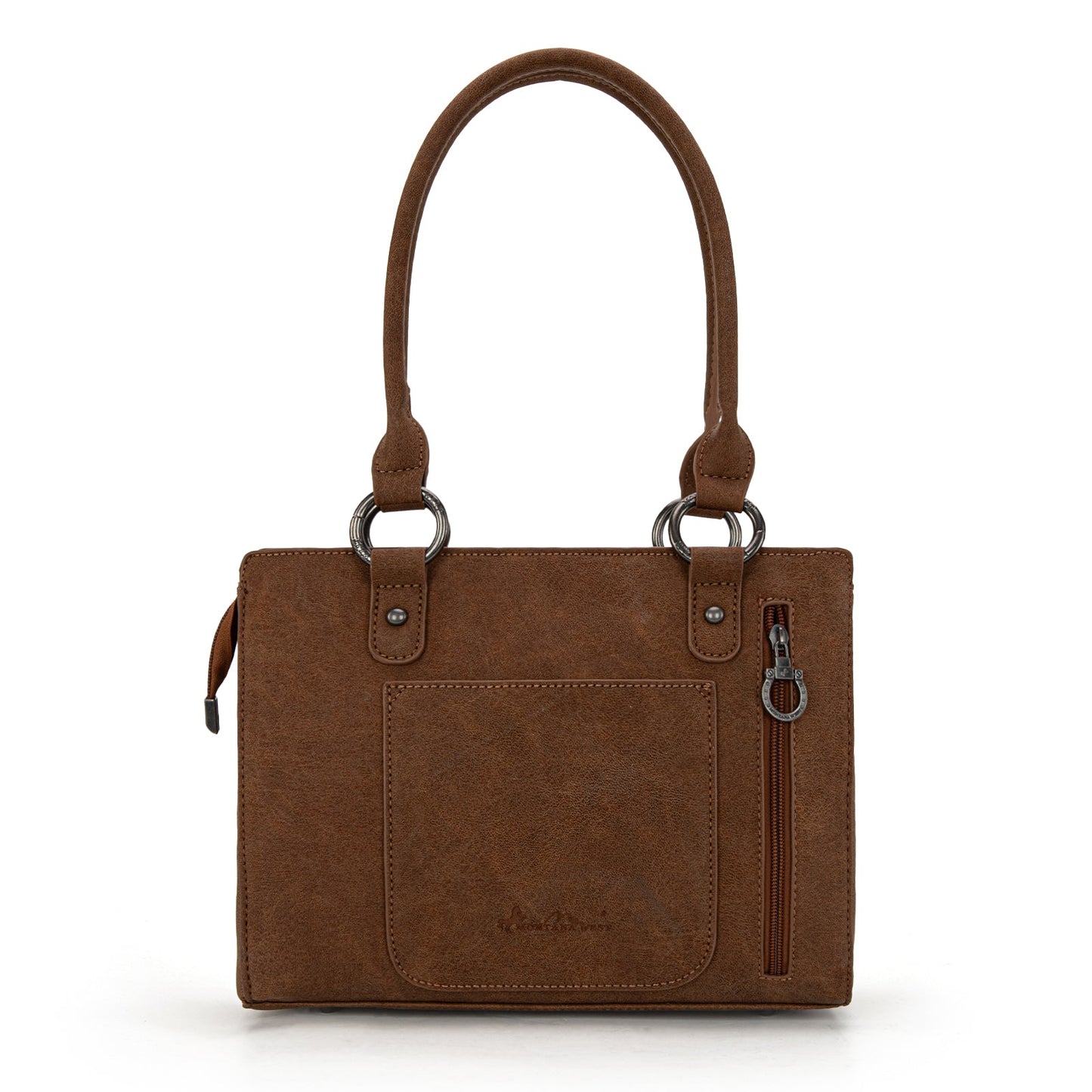 MW1325G-8317  Montana West Cut-Out Embroidered Concealed Carry Tote