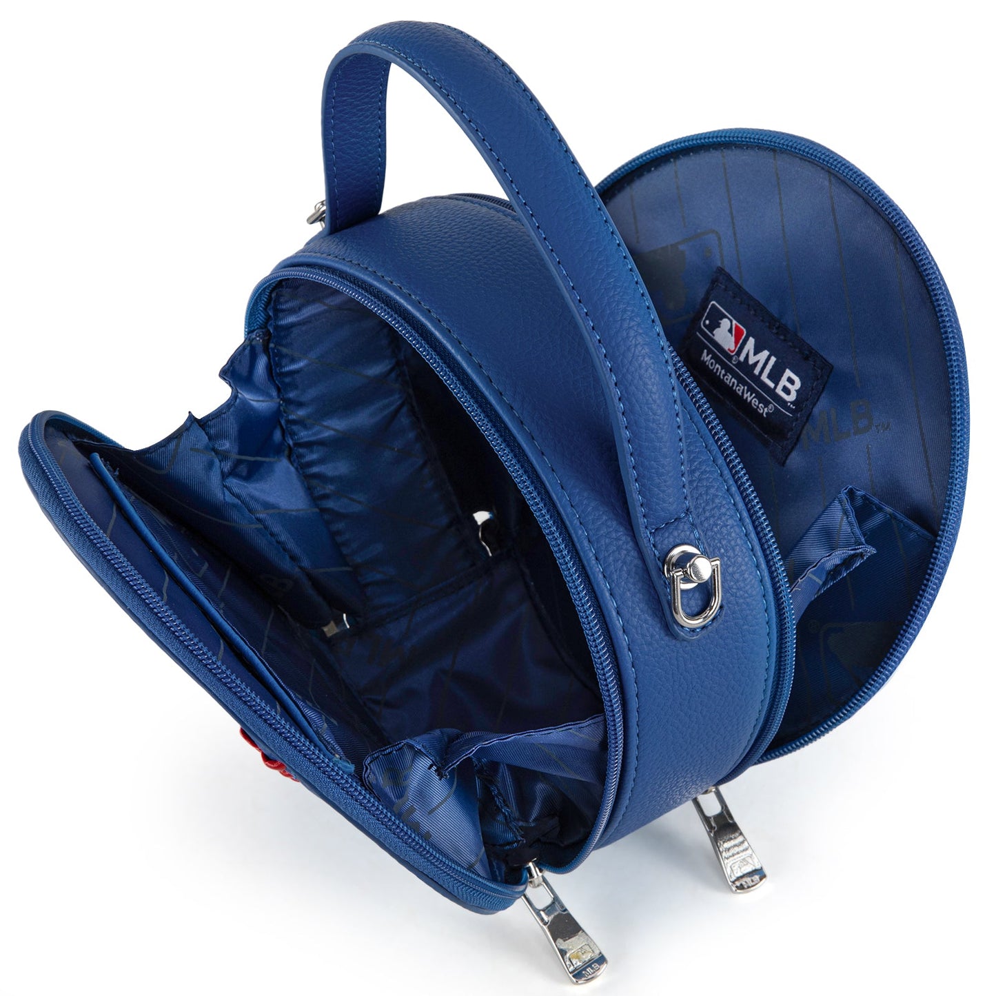 MLB-MT102 MLB New York Mets Team Circle Bag/Crossbody