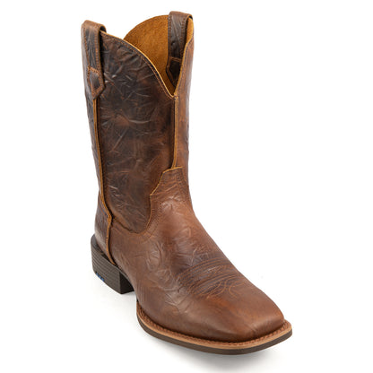 Palitutu RANGER Men's Western Cowboy Boots - Full Grain Leather, Square Toe PLT103619