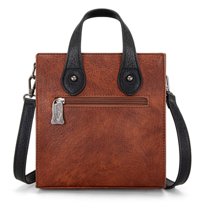 TR192-1605  Trinity Ranch Concho Collection Mini Tote/Crossbody