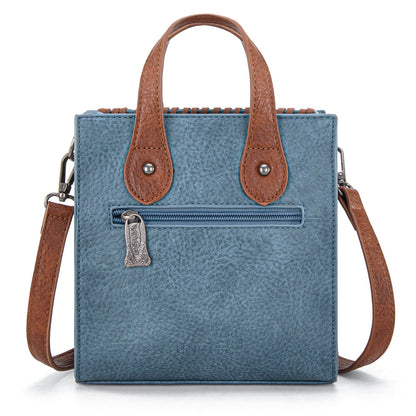 TR192-1605  Trinity Ranch Concho Collection Mini Tote/Crossbody