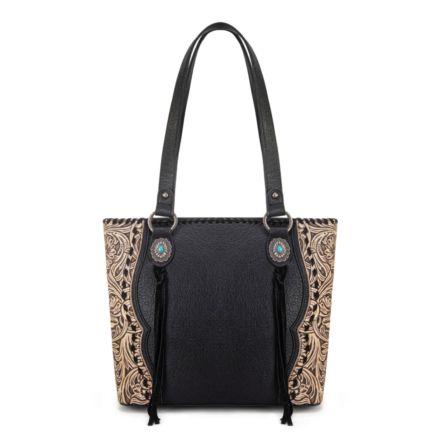 TR192G-8317  Trinity Ranch Concho Collection Concealed Carry Tote
